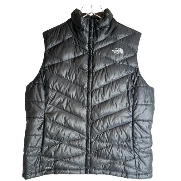 The North Face Black Quilted Vest - Picture 1 of 7